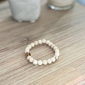 White Magnesite Energy Bracelet